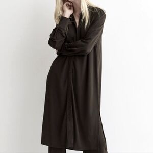 |3/$30| Tobacco Shirt Dress